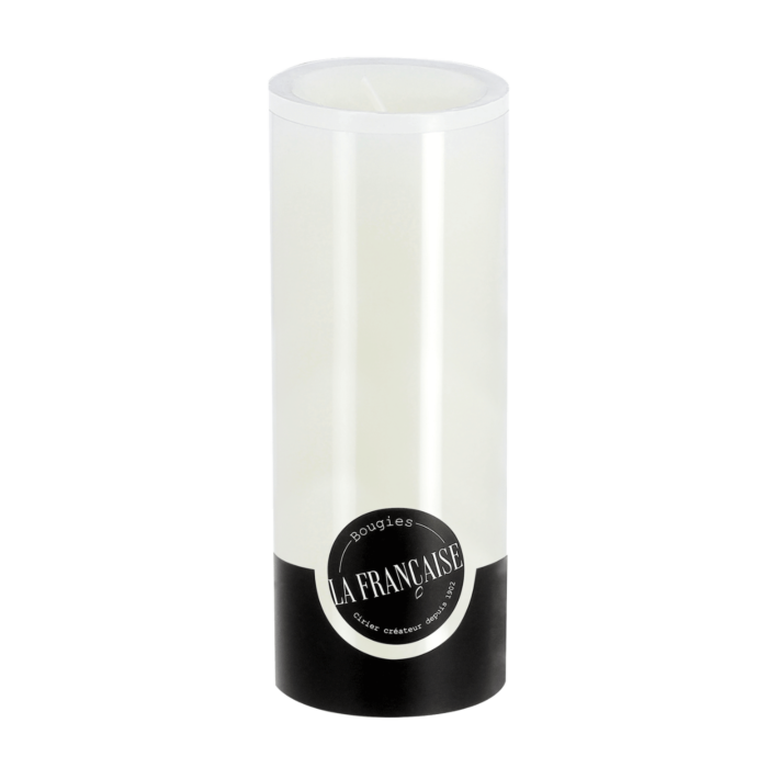 Bougies La Francaise - Large Pillar Candle - White
